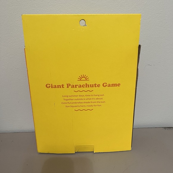 Sun Squad Giant‎ Parachute Play Game W/ Handles Home School Daycare Outdoor Play - Picture 2 of 2